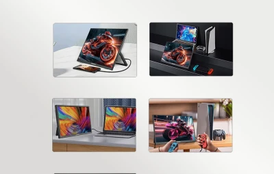 Anmite A185W03 černý 18,5" přenosný monitor