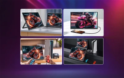 Anmite A215W03 černý 21,5" přenosný monitor