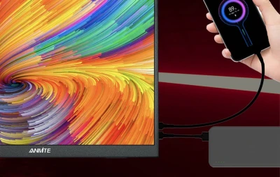 Anmite A238W05 černý 23,8" přenosný monitor