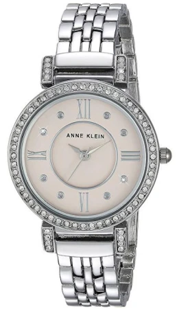 Anne Klein 2929LPSV stříbrné dámské analogové hodinky