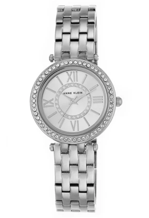 Anne Klein 2967SVSV stříbrné dámské analogové hodinky
