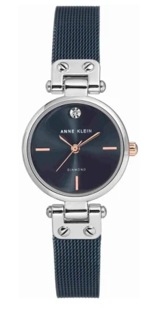 Anne Klein AK/N3003BLRT modré dámské analogové hodinky