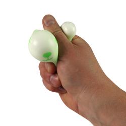 Antistresový míček zvířátko svítící ve tmě mačkací