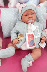 ANTONIO JUAN Panenka miminko Nacida 40cm realistické provedení měkká