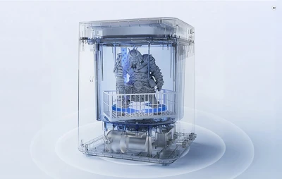 Anycubic Wash & Cure 3 Max bílý systém pro mytí a vytvrzování 3D výtisků