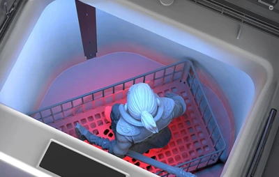 Anycubic Wash & Cure 3 Max bílý systém pro mytí a vytvrzování 3D výtisků