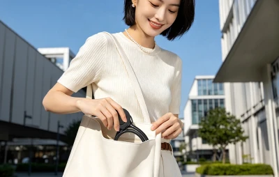 Aochuan Free MG1 černý držák na krk pro telefon