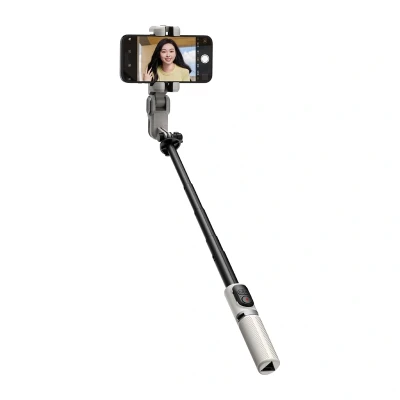 AOCHUAN Smart M1 Pro bílý stabilizátor s RGB osvětlením