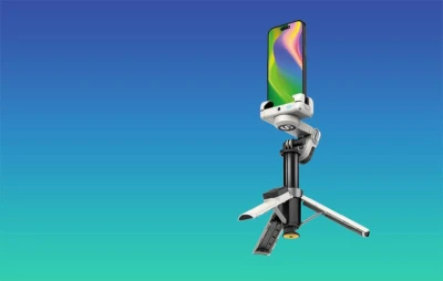 AOCHUAN Smart M3 Pro mini bílý stabilizátor s AI senzorem