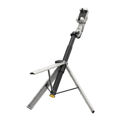 AOCHUAN Smart M3 Pro bílý stabilizátor se selfie tyčí a RGB osvětlením
