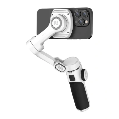 Aochuan P2 bílý 3osý stabilizátor pro mobilní telefony s AI senzorem