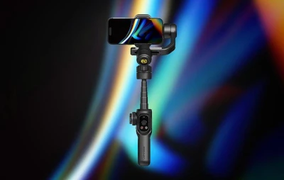 Aochuan Smart S2 černý tříosý stabilizátor pro telefon