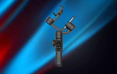 Aochuan Smart S2 černý tříosý stabilizátor pro telefon