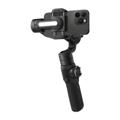 Aochuan Smart S2 černý tříosý stabilizátor pro telefon