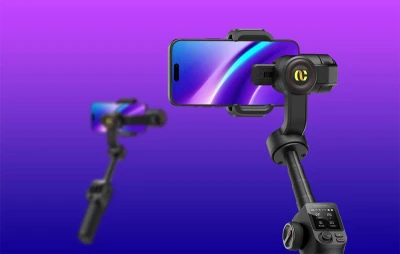 Aochuan Smart S3 černý stabilizátor s AI senzorem