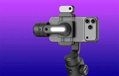 Aochuan Smart S3 černý stabilizátor s AI senzorem