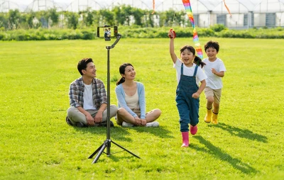 Aochuan V3 černý stabilizátor pro smartphone s AI senzorem