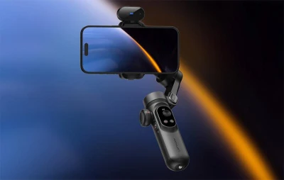 AOCHUAN Smart X Pro černý stabilizátor s AI senzorem
