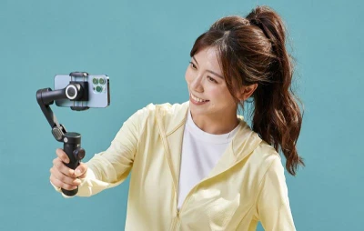 AOCHUAN Smart X Pro černý stabilizátor s AI senzorem