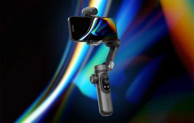 AOCHUAN Smart X Pro černý stabilizátor s AI senzorem