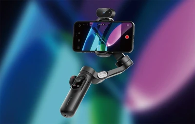 AOCHUAN Smart X Pro černý stabilizátor s AI senzorem