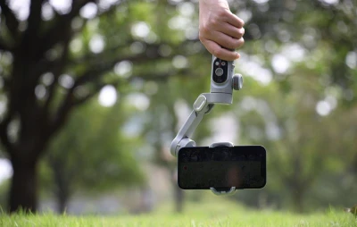 AOCHUAN Smart X Pro černý stabilizátor s AI senzorem