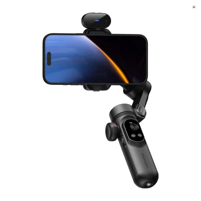 AOCHUAN Smart X Pro černý stabilizátor s AI senzorem