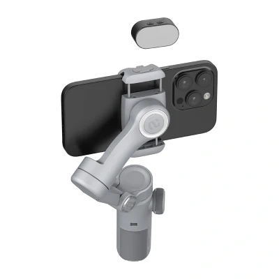 Aochuan Smart X Pro šedý stabilizátor s RGB osvětlením