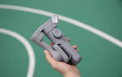 Aochuan Smart X Pro Standard šedý tříosý stabilizátor pro telefon