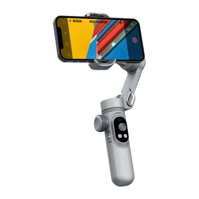 Aochuan Smart X Pro Standard šedý tříosý stabilizátor pro telefon
