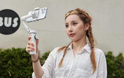 Aochuan Smart X2 bílý stabilizátor s AI senzorem