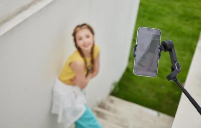 Aochuan Smart X2 černý stabilizátor s AI senzorem