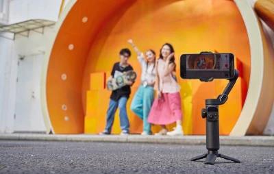 Aochuan Smart X2 černý stabilizátor s AI senzorem