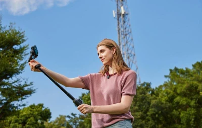 AOCHUAN X3 černý stabilizátor s AI senzorem