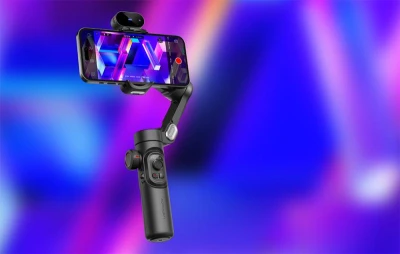 AOCHUAN Smart XE černý stabilizátor s AI senzorem