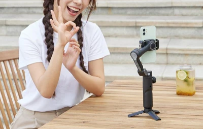 AOCHUAN Smart XE černý stabilizátor s AI senzorem