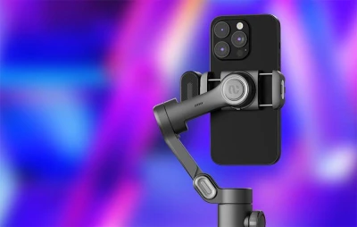 AOCHUAN Smart XE černý stabilizátor s AI senzorem