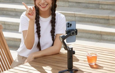 Aochuan Smart XE černý stabilizátor pro telefon