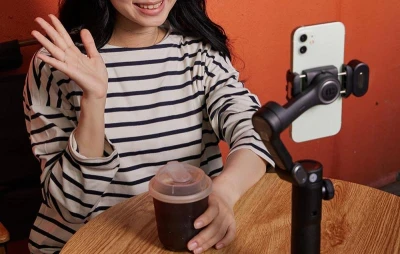 Aochuan Smart XE černý stabilizátor pro telefon