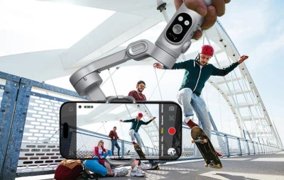 Aochuan Smart X šedý stabilizátor pro smartphone