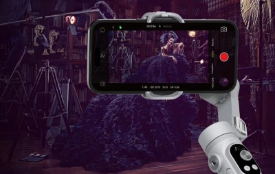 Aochuan Smart X šedý stabilizátor pro smartphone