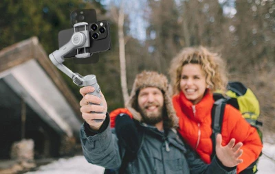 Aochuan Smart X šedý stabilizátor pro smartphone