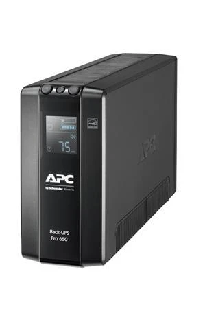 APC Back-UPS Pro 650VA (390W) 6 Outlets AVR LCD Interface APC Back-UPS Pro 650VA (390W) 6 Outlets AVR LCD Interface