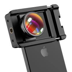 Apexel Mobilní objektiv APL-HB100CPL100mm makro s CPL (černý)