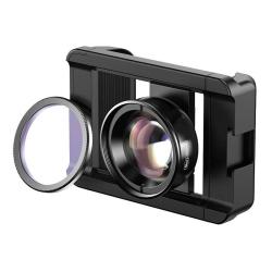 Apexel Mobilní objektiv APL-HB100CPL100mm makro s CPL (černý)