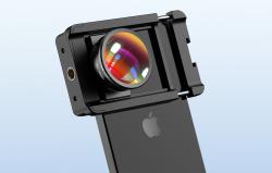 Apexel Mobilní objektiv APL-HB100CPL100mm makro s CPL (černý)