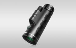 Apexel Stativ/přenosný objektiv APS-40x60 40X60 monokulár se stativem (černý)