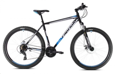 Capriolo Horské jízdní kolo OXYGEN 29"/21" bílo-modro-černé Capriolo Horské jízdní kolo OXYGEN 29"/21" bílo-modro-černé