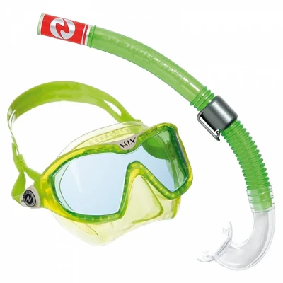 Aqua Lung COMBO MIX REEF DX dětský set brýle a šnorchl POUZE aqua (VÝPRODEJ)