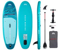 Aqua Marina Breeze 9,10 silver tree 2026 paddleboard set Aqua Marina Breeze 9,10 silver tree 2026 paddleboard set